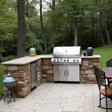 Outdoor Kitchen Construction
